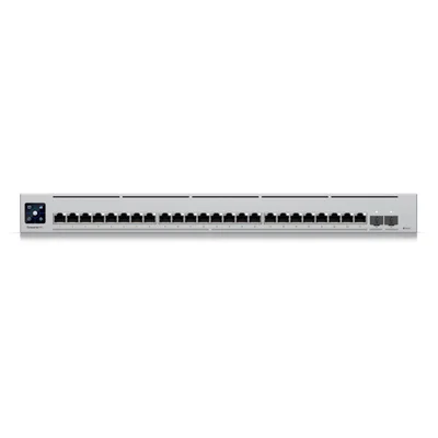 Switch 24 Portas 24x10GbE-RJ45 e 2x25GbE-SFP28 EnterpriseXG Ubiquiti USW-EnterpriseXG-24