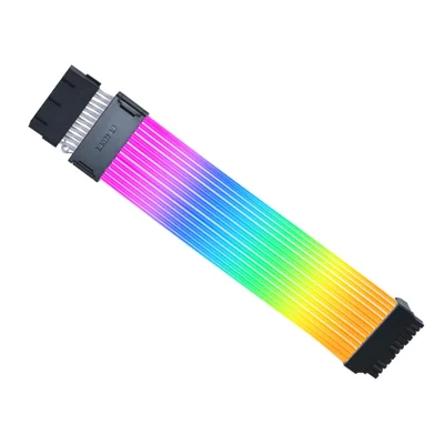 Cabo Extensor Lian Li Wireless 24p-t, RGB, C/ Controlador, 260mm - Pw24-1w-t