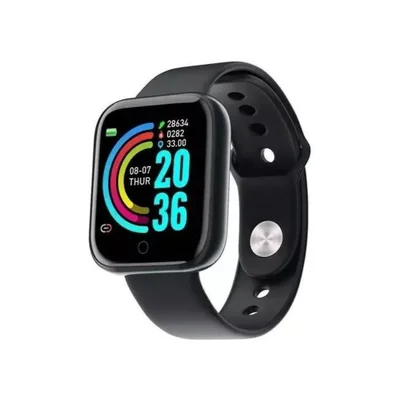 Smartwatch D20s - Monitor De Saúde, Tela Hd, E Pulseira Ds Cor:preto;tamanho:único;gênero:unissex