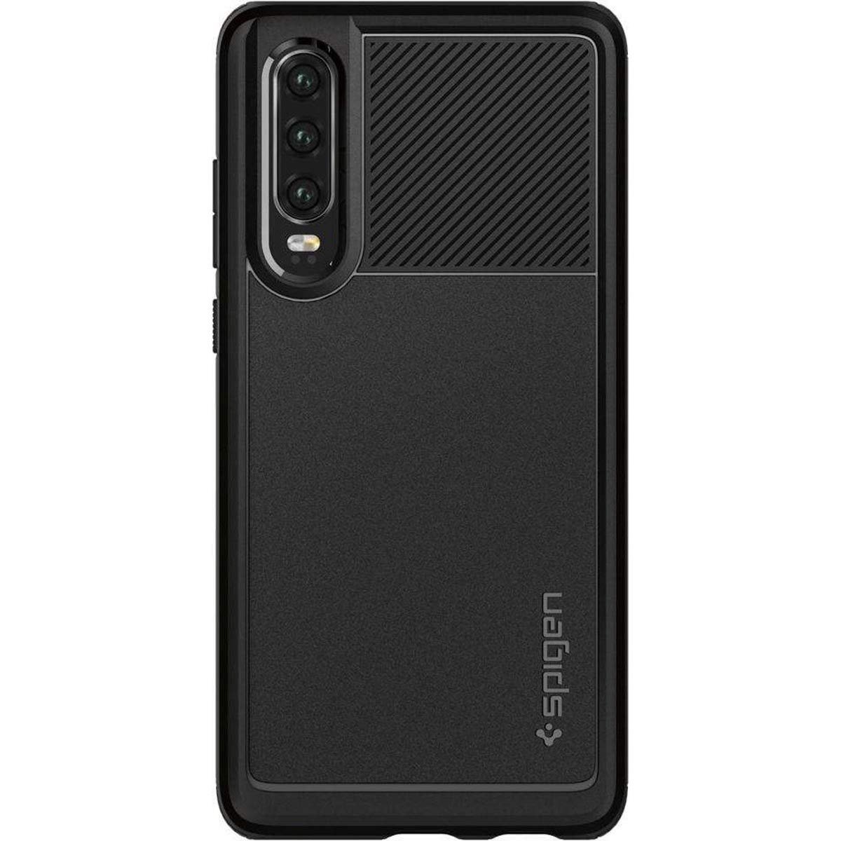 Capa Protetora Spigen Rugged Armor Para Huawei P30 Black