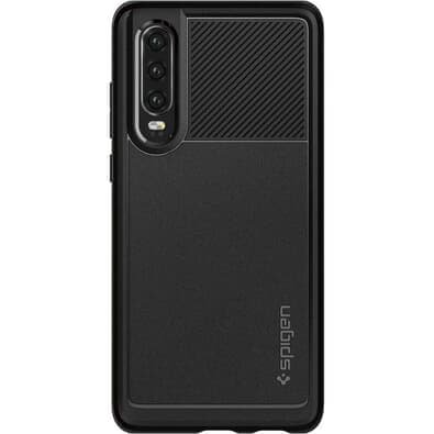 Capa Protetora Spigen Rugged Armor Para Huawei P30 Black