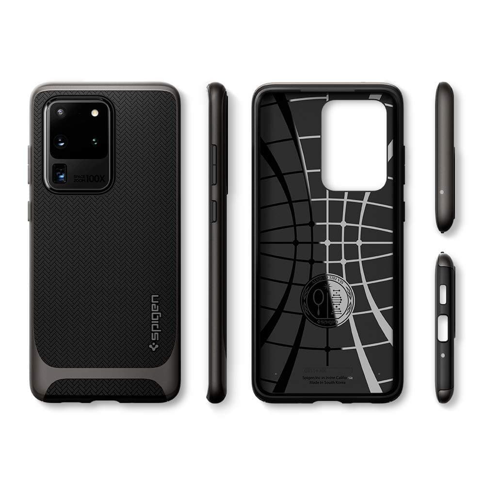 Imagem 2 de 4 do produto Capa Spigen Case Galaxy S20 Ultra Neo Hybrid Gunmetal