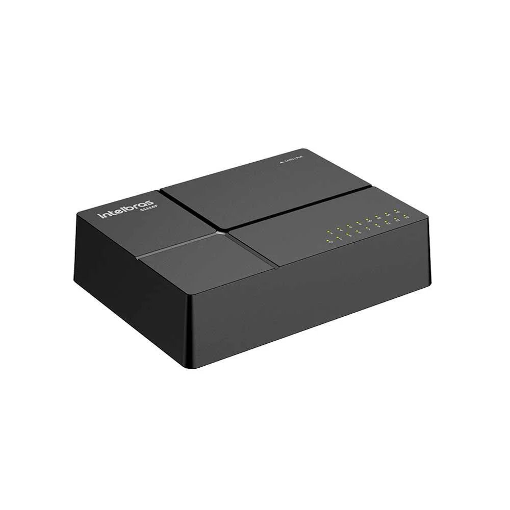 Switch Intelbras S1116f, 16p Fast Ethernet - 4760132