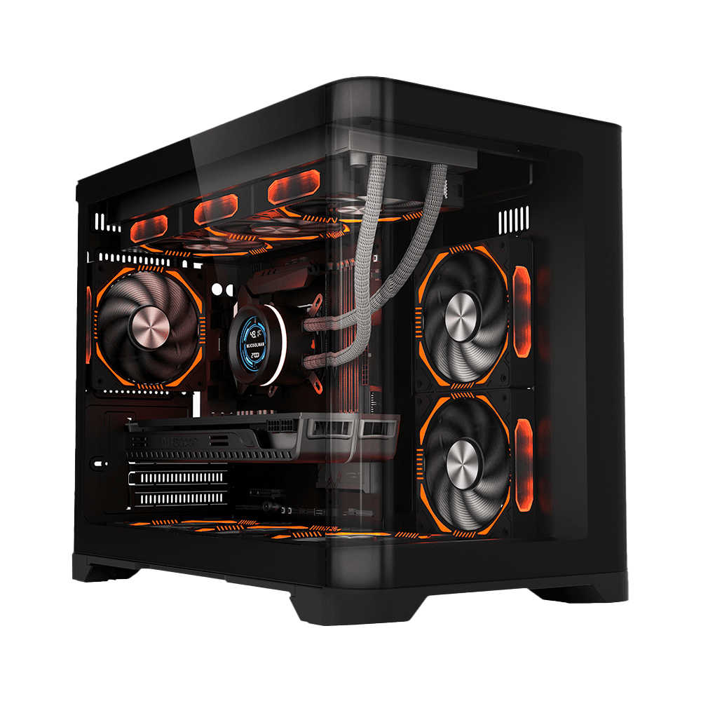 PC Gamer Ryzen 5 5500, Rx 6600, 16gb Ddr4, SSD 480GB, 600w 80 Plus, Mad002-e