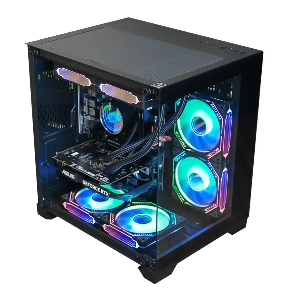 PC Gamer Ryzen 5 5500, RTX 4060, 16gb Ddr4, SSD Nvme 500gb, 600w 80 Plus, Aquapc01-e PC Gamer Ryzen 5 5500, RTX 4060, 16gb Ddr4, SSD Nvme 500gb, 600w 80 Plus, Aquapc01-e