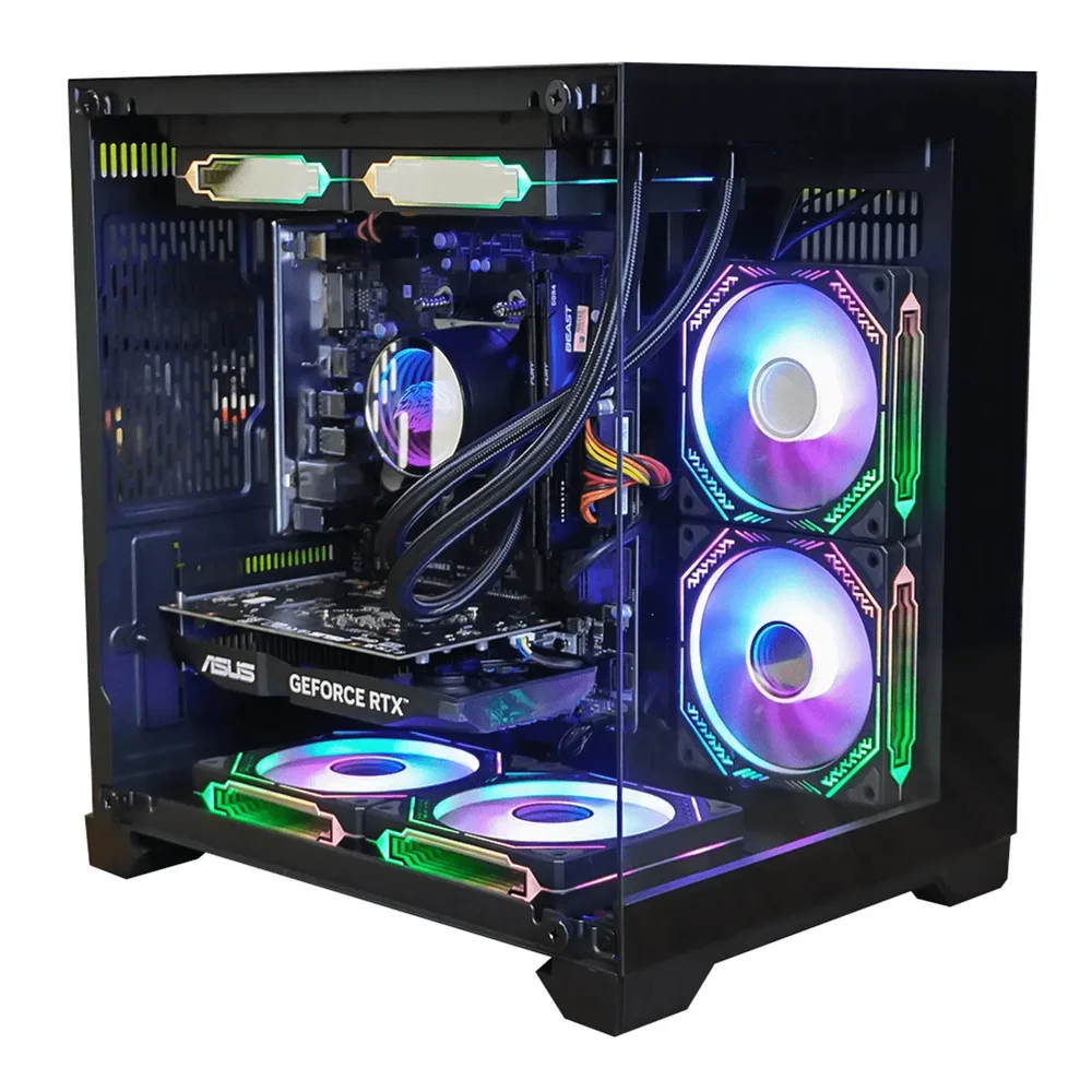 PC Gamer Ryzen 5 5500, RTX 4060, 16gb Ddr4, SSD Nvme 500gb, 600w 80 Plus, Aquapc01-e PC Gamer Ryzen 5 5500, RTX 4060, 16gb Ddr4, SSD Nvme 500gb, 600w 80 Plus, Aquapc01-e