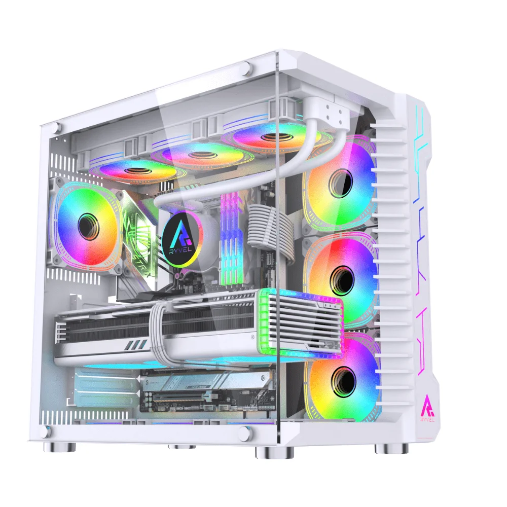 PC Gamer Ryzen 5 5600, Rx 7600, 16gb Ddr4, SSD Nvme 500gb, 600w 80 Plus, PCryv11-e