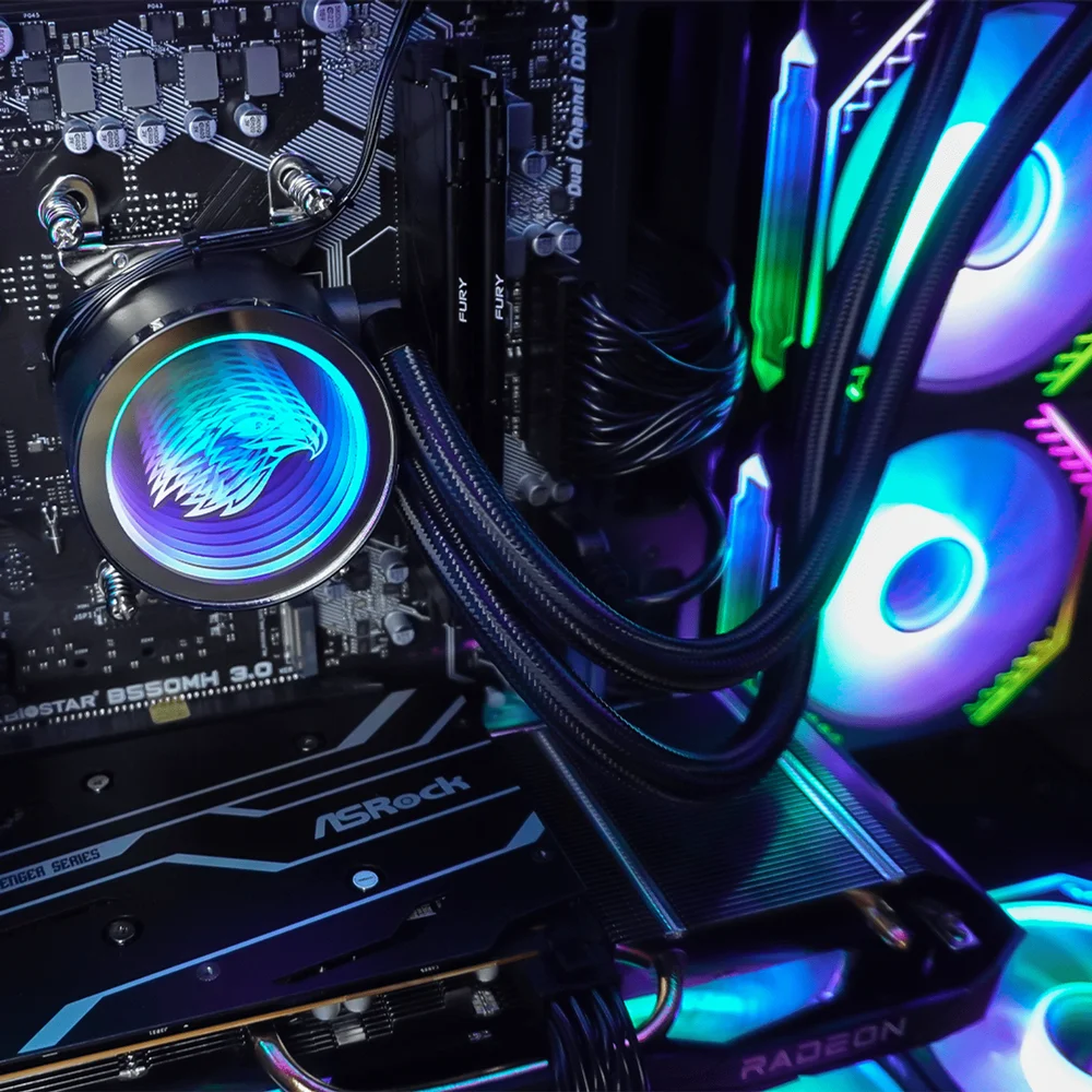 PC Gamer Ryzen 5 5500, RTX 4060, 16gb Ddr4, SSD Nvme 500gb, 600w 80 Plus, Kmhh004-e - view 2