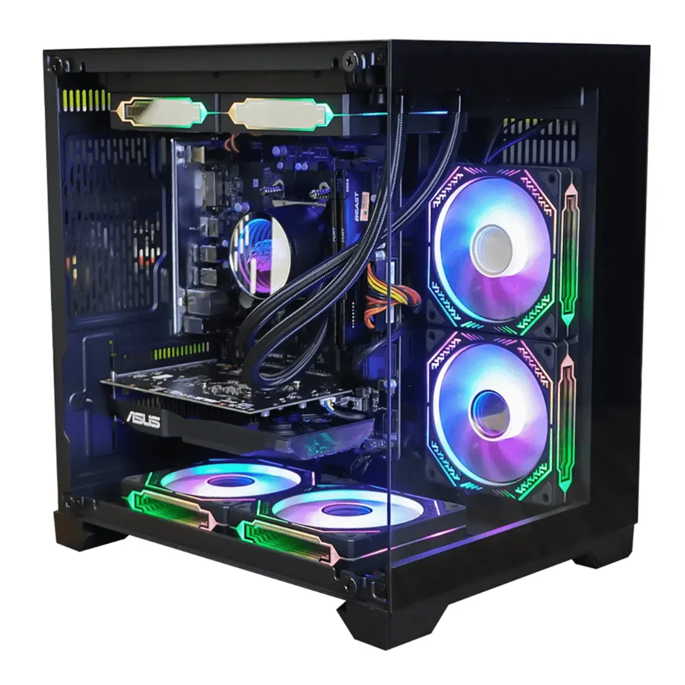 PC Gamer Ryzen 5 5500, Rx 7600, 16gb Ddr4, SSD 500gb Nvme, 600w 80 Plus, PCital01-e - view 2