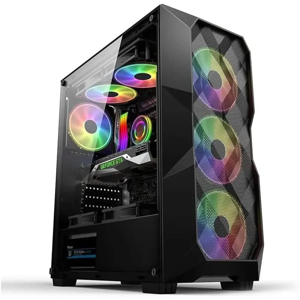 PC Gamer Ryzen 5 5500, RTX 3060, 16gb Ddr4, SSD 480GB, 600w 80 Plus, Lbn197r8g-e