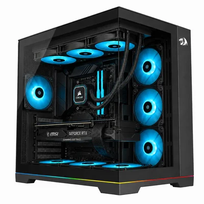 PC Gamer Ryzen 5 5600x, RTX 4060 Ti, 16gb Ddr4 RGB , SSD Nvme 1TB, 700w 80 Plus, PCryv01-e