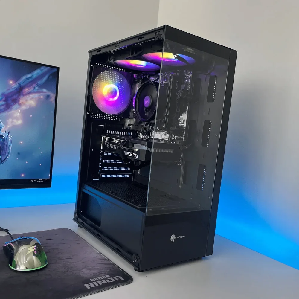PC Gamer Ryzen 5 5600, RTX 4060, 16gb Ddr4, SSD Nvme 500gb, 600w 80 Plus, PCdeze01-e PC Gamer Ryzen 5 5600, RTX 4060, 16gb Ddr4, SSD Nvme 500gb, 600w 80 Plus, PCdeze01-e