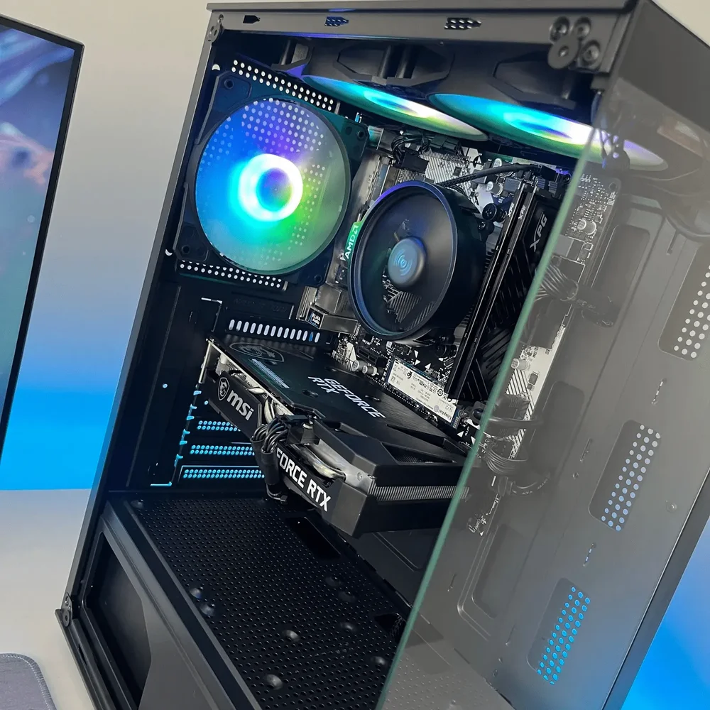 PC Gamer Ryzen 5 5600, RTX 4060, 16gb Ddr4, SSD Nvme 500gb, 600w 80 Plus, PCdeze01-e PC Gamer Ryzen 5 5600, RTX 4060, 16gb Ddr4, SSD Nvme 500gb, 600w 80 Plus, PCdeze01-e