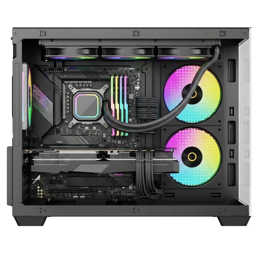 PC Gamer Ryzen 7 7800x3d, Rx 7800xt, 32gb Ddr5 RGB, SSD Nvme 2TB, 1000w 80 Plus Gold, PCcube01-e PC Gamer Ryzen 7 7800x3d, Rx 7800xt, 32gb Ddr5 RGB, SSD Nvme 2TB, 1000w 80 Plus Gold, PCcube01-e