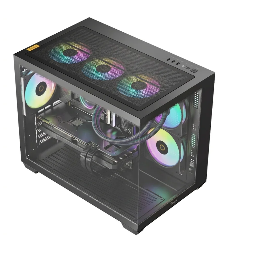 PC Gamer Ryzen 7 7800x3d, Rx 7800xt, 32gb Ddr5 RGB, SSD Nvme 2TB, 1000w 80 Plus Gold, PCcube01-e PC Gamer Ryzen 7 7800x3d, Rx 7800xt, 32gb Ddr5 RGB, SSD Nvme 2TB, 1000w 80 Plus Gold, PCcube01-e