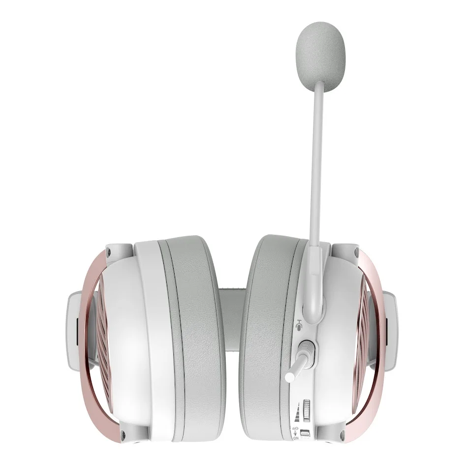 Imagem 5 de 5 do produto Headset Gamer Redragon Luna Lunar White Open Back 53mm 30000hz - H540w