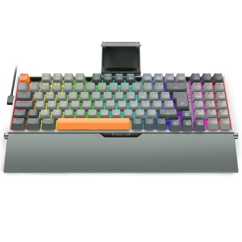 K-POP・アジア 702 steelo Teclado Mecânico Gamer Redragon Olaf RGB Chroma
