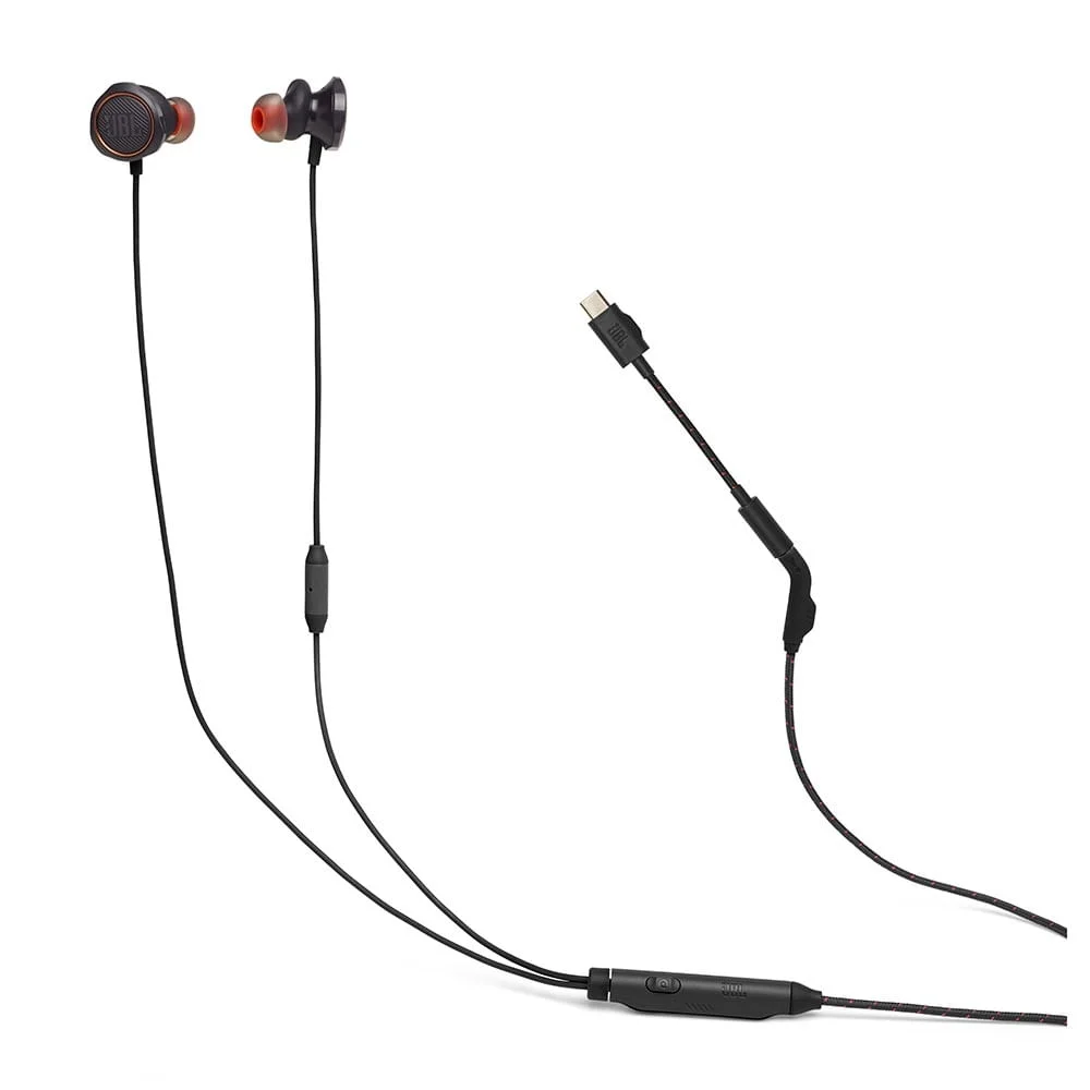 Imagem 4 de 5 do produto Fone De Ouvido Jbl Quantum 50c In Ear Preto - Lqtum50cblk N/a