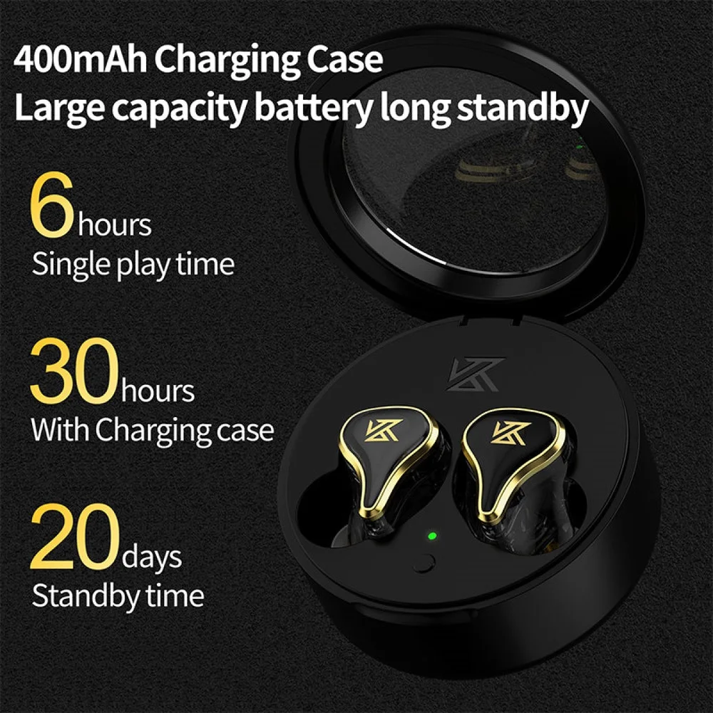Fone De Ouvido Kz Sk10 Pro Tws In-ear Bluetooth Fone De Ouvido Kz Sk10 Pro Tws In-ear Bluetooth