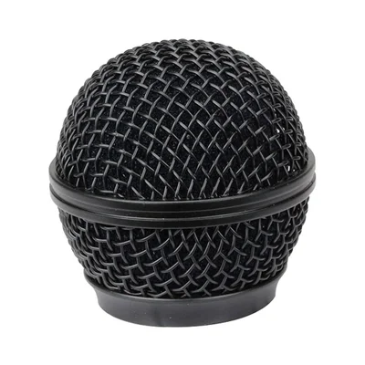 Globo P/ Microfone Pix Corpo Metálico Preto - Ac2971