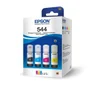Kit 04 Tintas   L3250 L3210 T544 L3150 - Kit 04 Cores