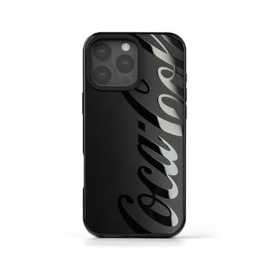 Capa Magcase Coca-cola Para Iphone 16 Pro - Preta