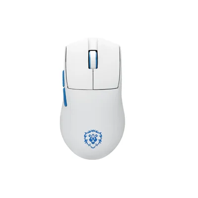 Mouse Gamer Redragon King Pro World Of Warcraft Aliança Pmw3395 Branco