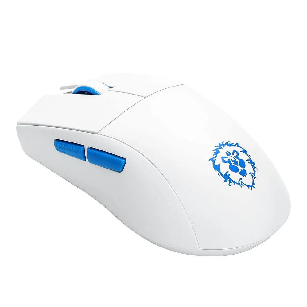 Imagem 3 de 5 do produto Mouse Gamer Redragon King Pro World Of Warcraft Aliança Pmw3395 Branco