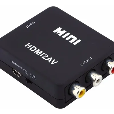 Mini Conversor Rca Av P/ HDMI