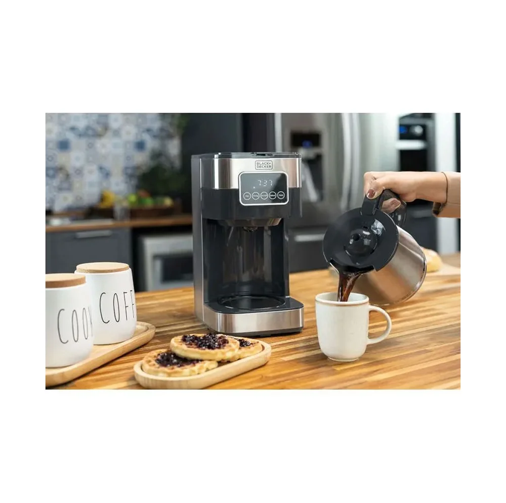 Imagem 3 de 5 do produto Cafeteira Programável Black Decker Gourmand Gris Cm350g 1,5l 220v