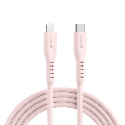 Cabo Usb-c Para Lightning Mfi Em Silicone 1,5m Geonav
