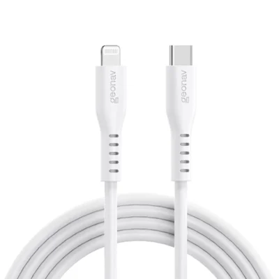 Cabo Usb-c Para Lightning Mfi Em Silicone 1,5m Geonav