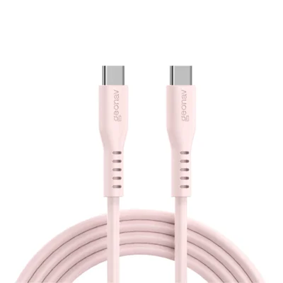Cabo Usb-c Para Usb-c 2.0 Em Silicone 1,5m Geonav