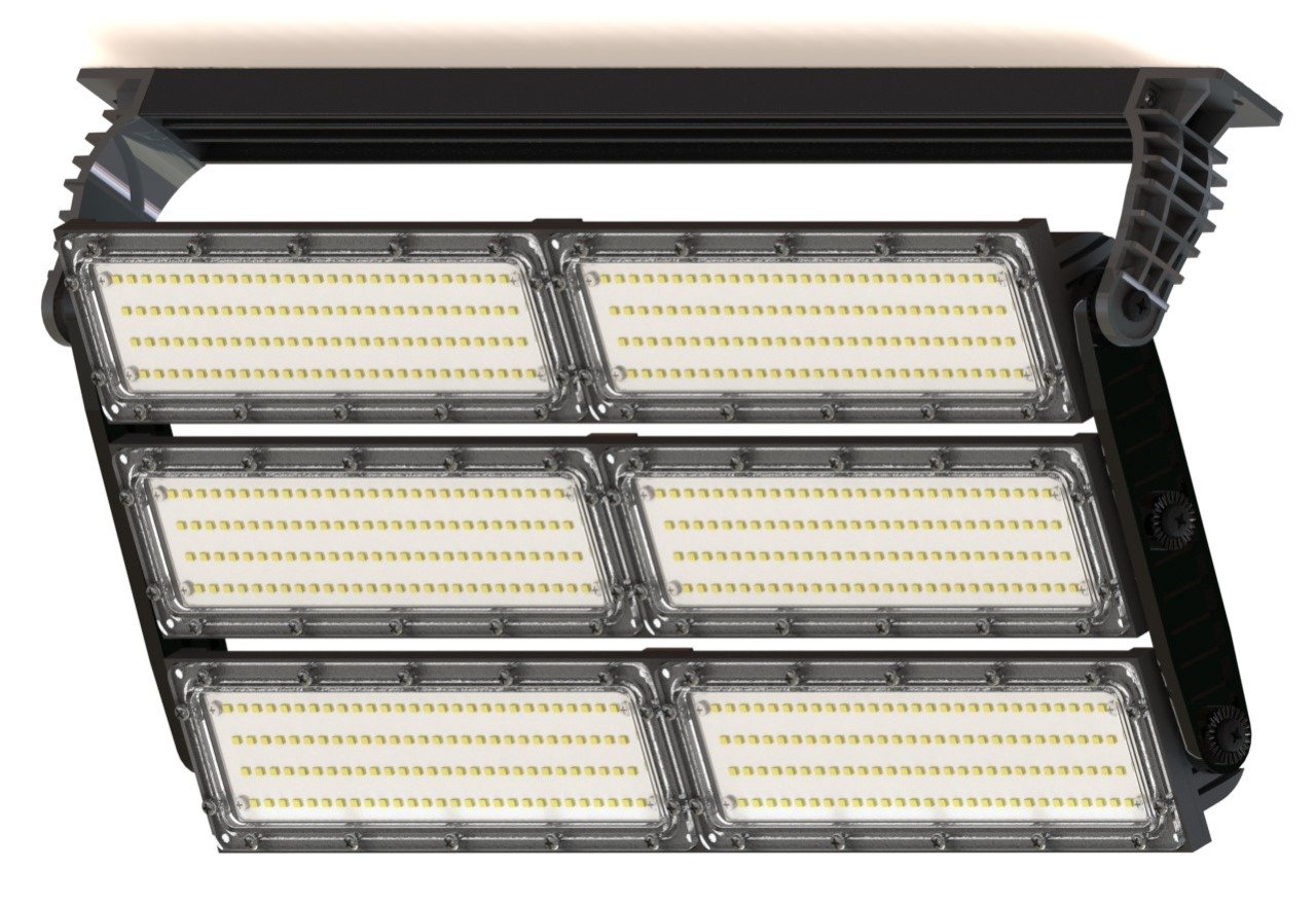 Refletor 1000w Holofote LED Osram Combate 90000lm Resistente Água