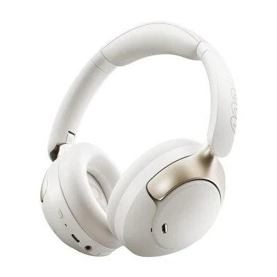 Fone De Ouvido Qcy H3 Pro Anc Bluetooth Áudio Sem Fio De Alta Resolução Ldac, 55 Horas De Reprodução - Cor Branco