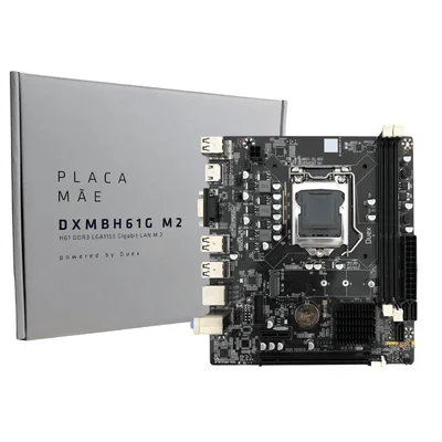 Placa Mae LGA  1155 Dxmbh61g M2 Ddr3 Box Duex