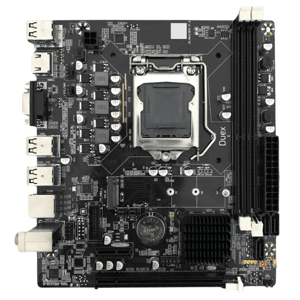 Placa Mae LGA  1155 Dxmbh61g M2 Ddr3 Box Duex 7