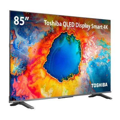 Smart Tv Toshiba 85 " 85c450ns 4k Uhd QLED Tb038m