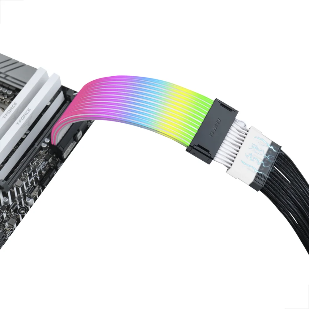 新品　LIAN LI Strimer Wireless 24P RGB　ケーブル KaBuM Aperte o K e evolua em Tecnologia e Games