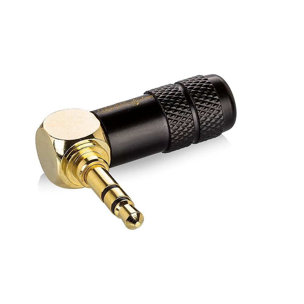 Imagem 3 de 3 do produto Conector P2 90 Graus Linha Gold - Cirilo Cabos