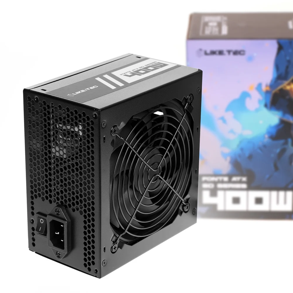 Imagem 3 de 5 do produto Fonte Liketec Steel Diamond 400w 80 Plus Bronze Pfc Ativo