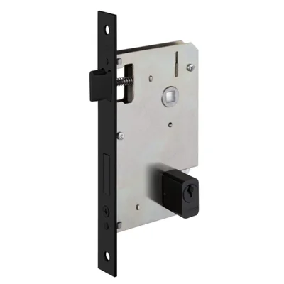 Fechadura Conceito Duda Externa 55mm Preto Texturizado Lockwell — foto 3