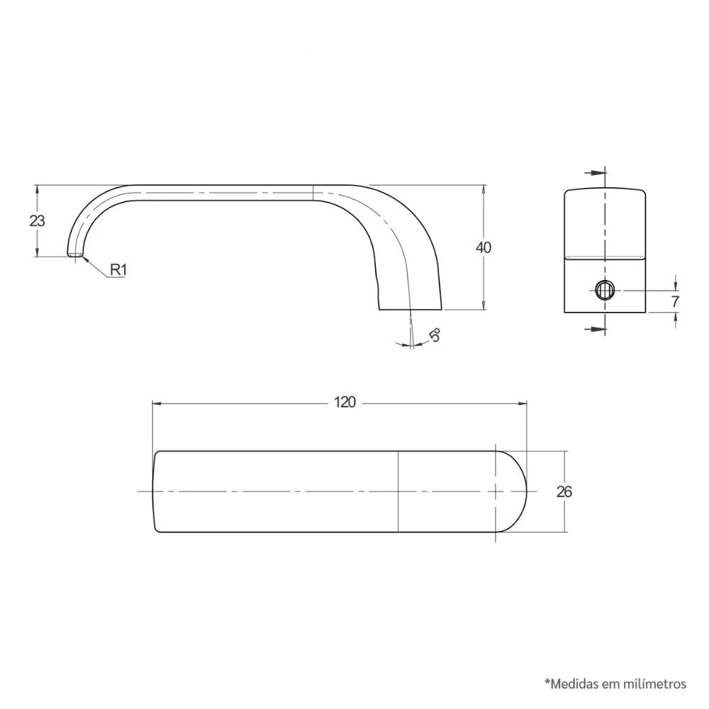 Imagem 2 de 5 do produto Fechadura Classic 3900 Interna Roseta Redonda Rose 55mm Stam