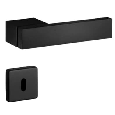 Fechadura Conceito Duda Interna 55mm Preto Texturizado Lockwell