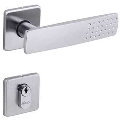 Fechadura Plana I Externa 108080/40-zce Escovada 40mm Arouca