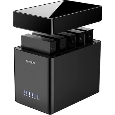 Hd Storage -5 Baias Magnéticas Usb 3.1 Type-c Ds500-c3 Orico