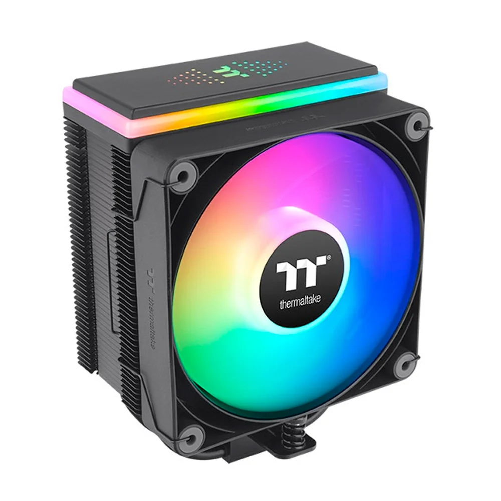 Imagem 2 de 5 do produto Cooler ARGB Tt Astria 400 Lightning 6 Heatpipes 1 Fan 120mm Intel LGA  1700 - Cl-p120-ca12sw-a