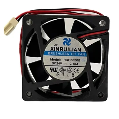 Microventilador 60x60x20mm 24v  Alta Eficiência  Kit 2 Peças