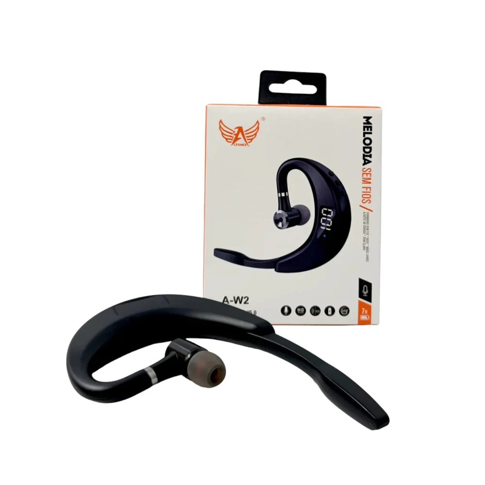 Imagem 3 de 4 do produto Fone De Ouvido Bluetooth Microfone Unilateral Aw2 - Altomex