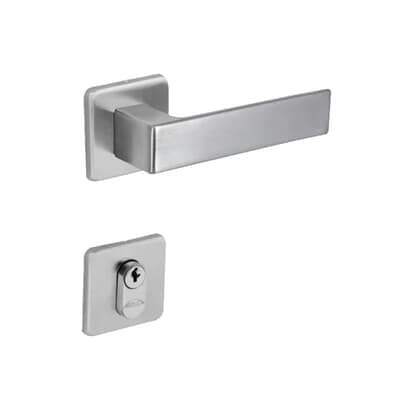 Fechadura Externa Flat 55mm Cromo Escovado 1098588/55 Zce Arouca